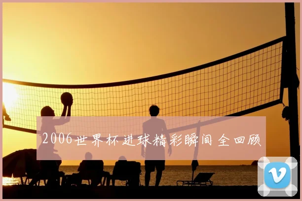 2006世界杯进球精彩瞬间全回顾